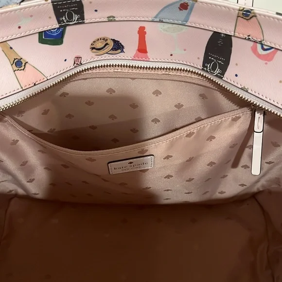 Kate Spade pink champagne tote - Picture 5 of 5